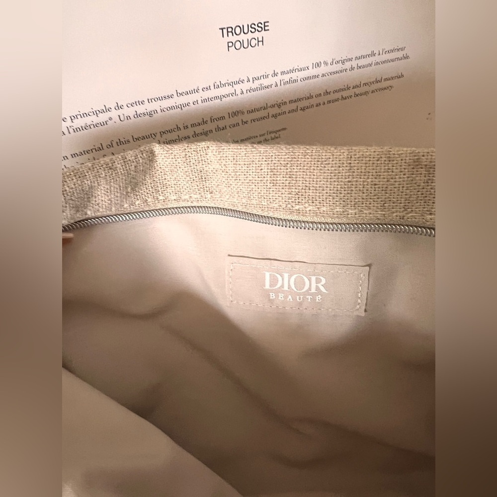 NIB Authentic DIOR Trousse Pouch NEW Beauty Pouch - Picture 3 of 10